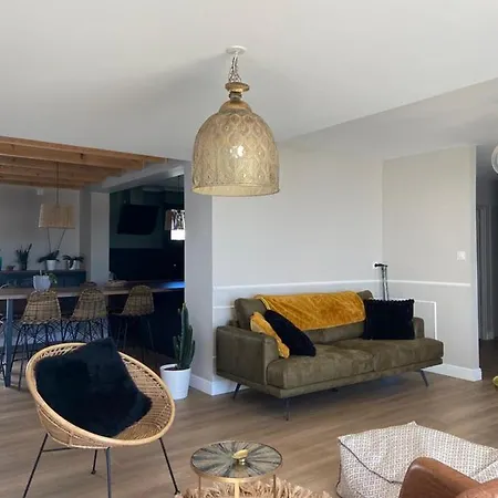 Villa Jolie Face Aux Dunes Et *